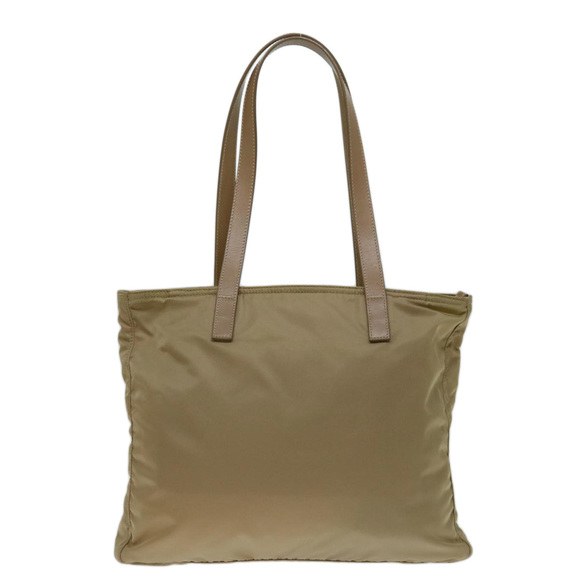 PRADA Tote Bag Nylon Brown Auth 69656 - Picture 2 of 16